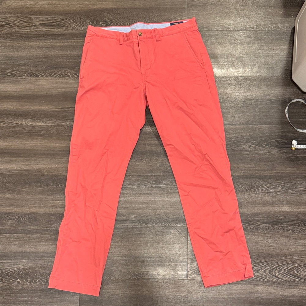 Ralph Lauren Men's Salmon Chinos